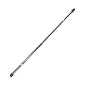 Дръжка метална Inox Shine 130 cm конус резба