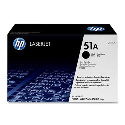 Тонер касета черна HP no. 51A Q7551A