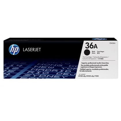 Тонер касета черна HP no. 36A CB436A