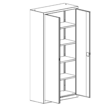 Метален шкаф Malow Office Locker SBM202