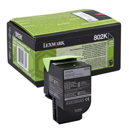 Тонер касета черна Lexmark 80C20K0