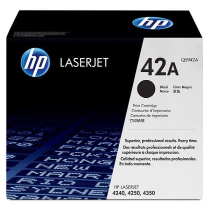Тонер касета черна HP no. 42A Q5942A