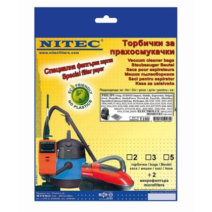 Торби за прахосмукачка Nitec T180