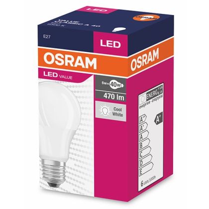 Крушка Osram LED Value Classic CLA40