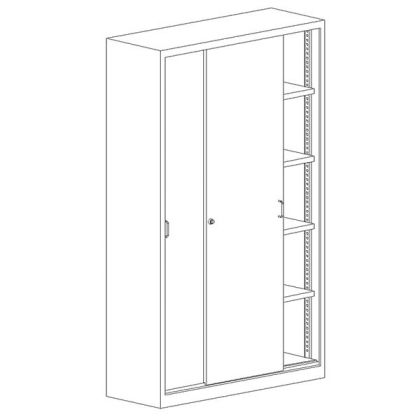 Метален шкаф Malow Office Locker SBM222