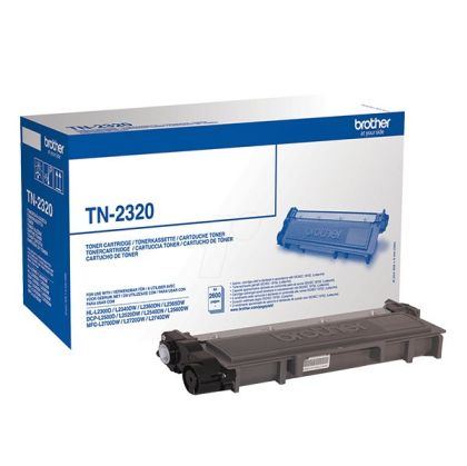 Тонер касета черна Brother TN-2320