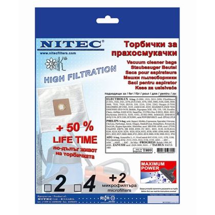 Торби за прахосмукачка Nitec T609