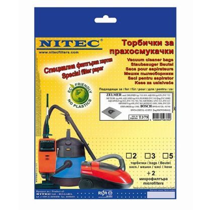 Торби за прахосмукачка Nitec T379