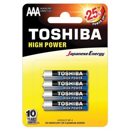 Алкална батерия Toshiba High Power