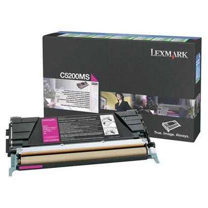 Тонер касета цветна Magenta Lexmark C5200MS