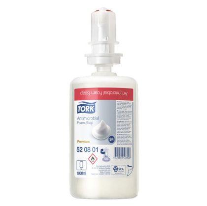 Течен сапун на пяна Tork Premium Antimnicrobal Foam System S4