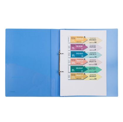 Папка с два ринга и джоб OfficeMe