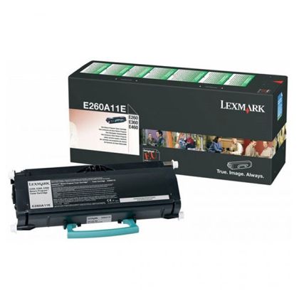 Тонер касета черна Lexmark E260A11E