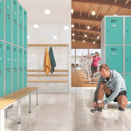 Метален гардероб Malow Wardrobe Locker SUM310W