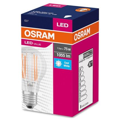 Крушка Osram LED Value Filament CLA75