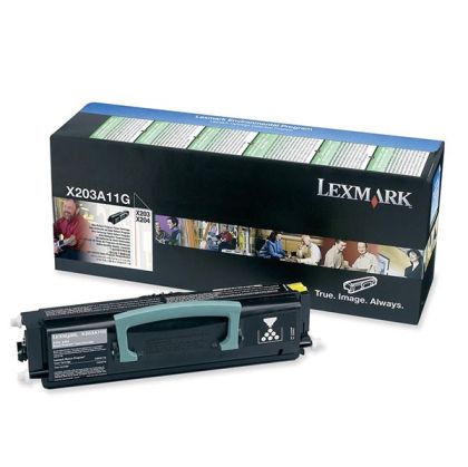 Тонер касета черна Lexmark X203A11G