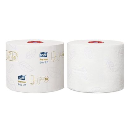 Тоалетна хартия Tork Premium Extra Soft Mid-Size System T6