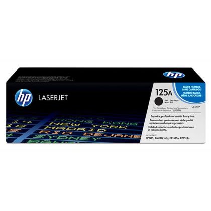 Тонер касета черна HP no. 125A CB540A