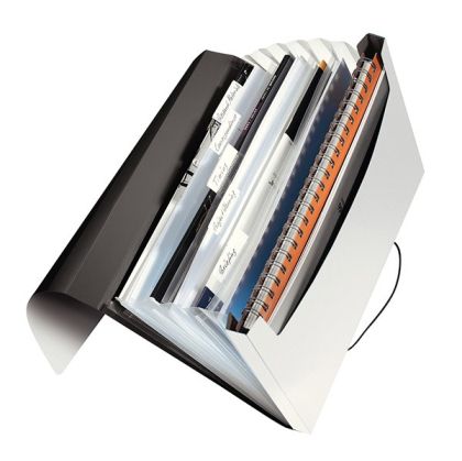 Папка с разделители и ластик Leitz Solid