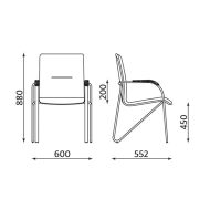 Стол Samba Chrome