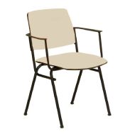 Стол Isit Arm Black EcoLeather