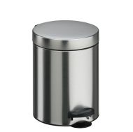 Кош метален с педал Inox Jerry  5 l