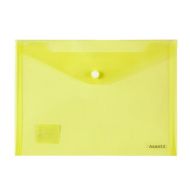 Папка джоб с копче OfficeMe Clear