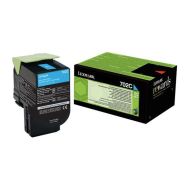 Тонер касета цветна Cyan Lexmark 70C20C0