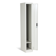 Метален шкаф Carmen CR-1242-1 L - сив