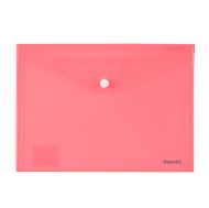 Папка джоб с копче OfficeMe Clear