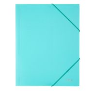 Папка с три капака и ластик OfficeMe Pastel